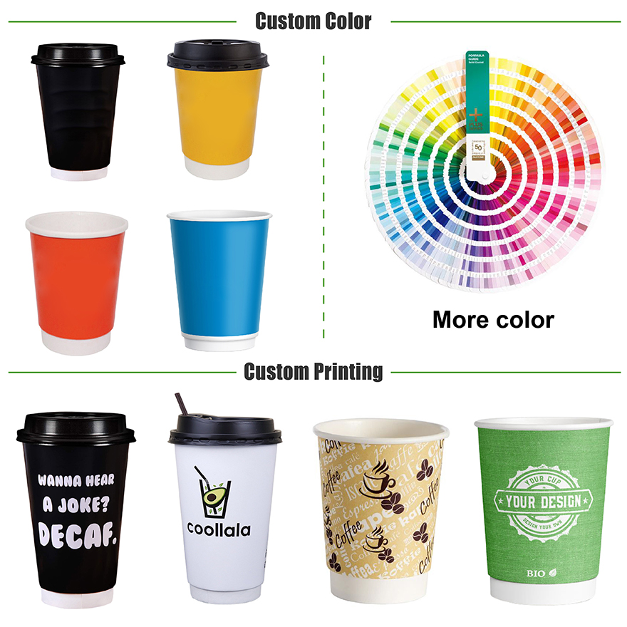 Rudeigin mu dheidhinn cupan pàipeir dathan cmyk