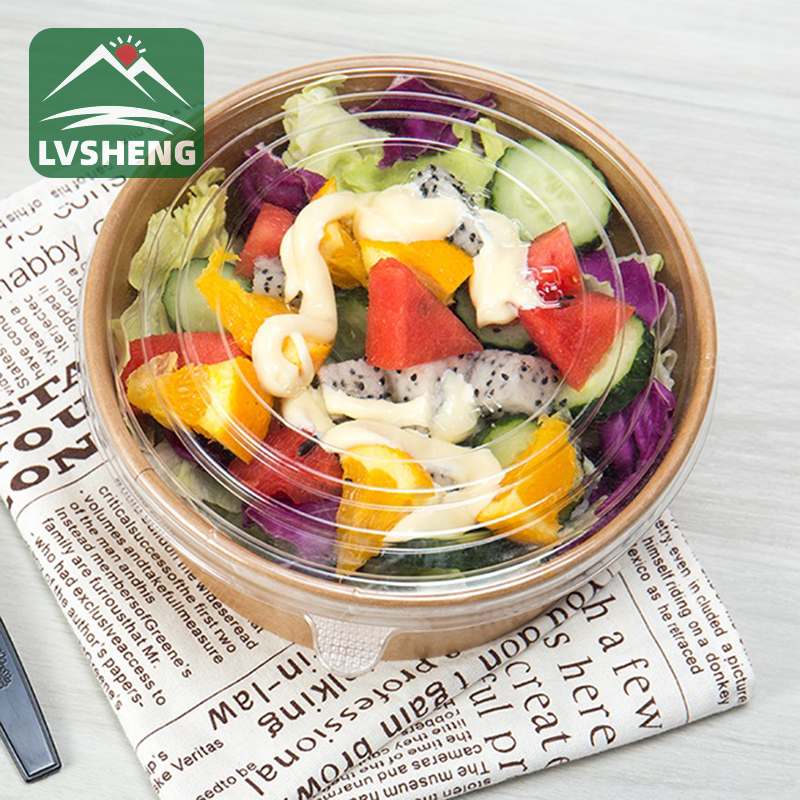 Bogha salad le mullach airson saladan ùra