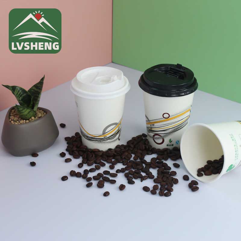 Lid plastaig airson Cupa Pàipear